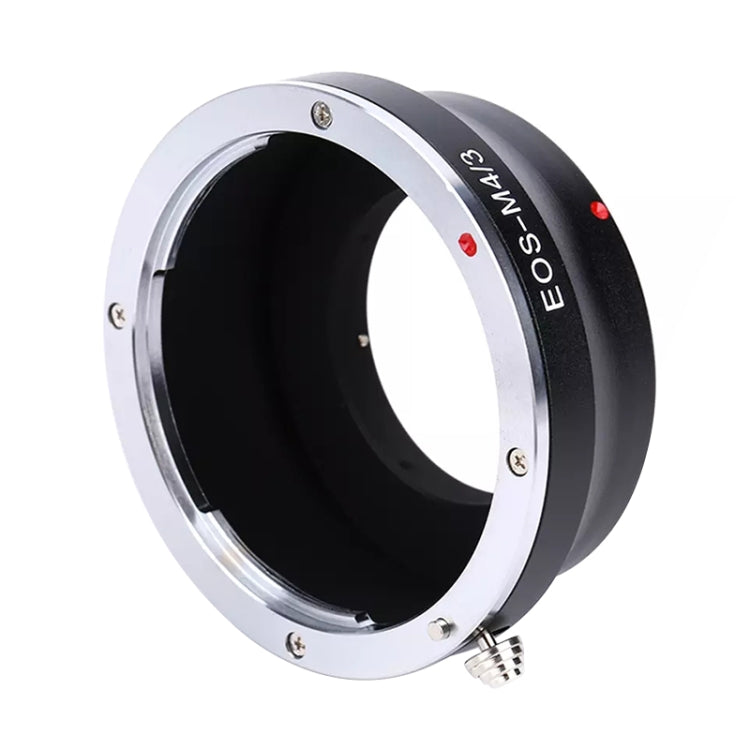 EOS-M4/3 Lens Mount Stepping Ring, 4/3 Lens