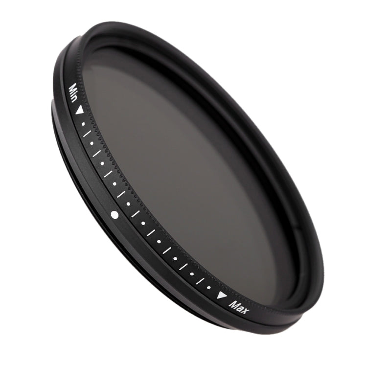 52mm ND Fader Neutral Density Adjustable Variable Filter ND 2 to ND 400 Filter, 52mm