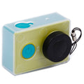Ultrathin Transparent Protective Case with Lens Cap Cover for Xiaoyi Sport Camera(Transparent)