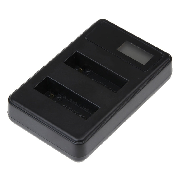 LCD Screen Dual Batteries Charger for GoPro HERO4 (AHDBT-401), Displays Charging Capacity (GP258-C)