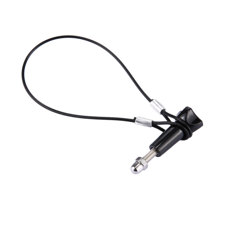 Stainless Steel Lanyard / Tether with Screw for GoPro HERO11 Black/HERO10 Black / HERO9 Black /HERO8 Black /7 /6/ 5 /5 Session /4 /3+ /3 /2 /1(Black)