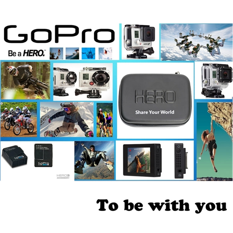 Shockproof Waterproof Portable Travel Case for GoPro, Insta360, DJI and Other Action Cameras Accessories, Size: 32cm x 22cm x 7cm, Size: 32cm x 22cm x 7cm