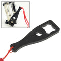 5pcs Plastic Screw Rod Screw Cap Spanner Wrench with Lanyard for GoPro, Insta360, DJI and Other Action Cameras, Plastic Wrench