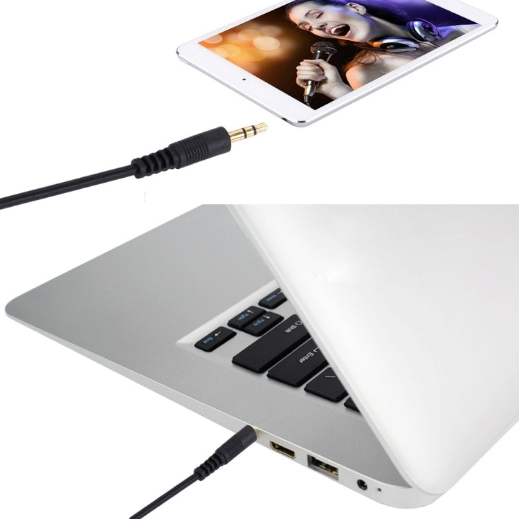 Aux Cable, 3.5mm Male Mini Plug Stereo Audio Cable, Length: 3m (Black + Gold Plated Connector), Length: 3m Black, (Gold Plated)