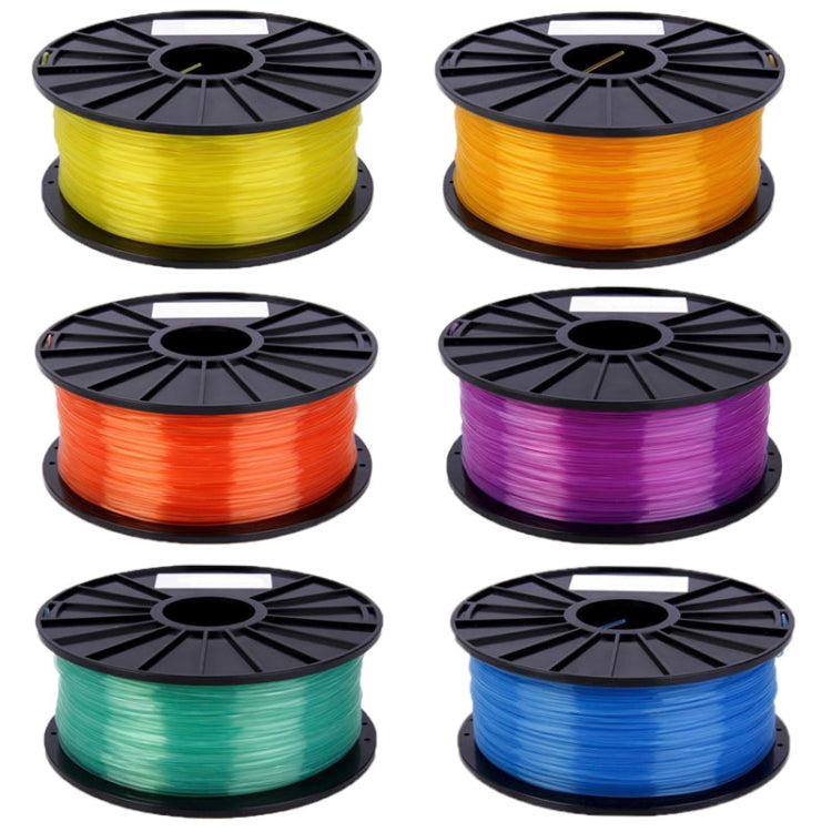 PLA 1.75 mm Transparent 3D Printer Filaments(Red)