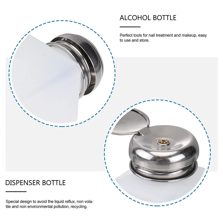 100ml Push Down Alcohol and Liquid Container Bottle, 100ml