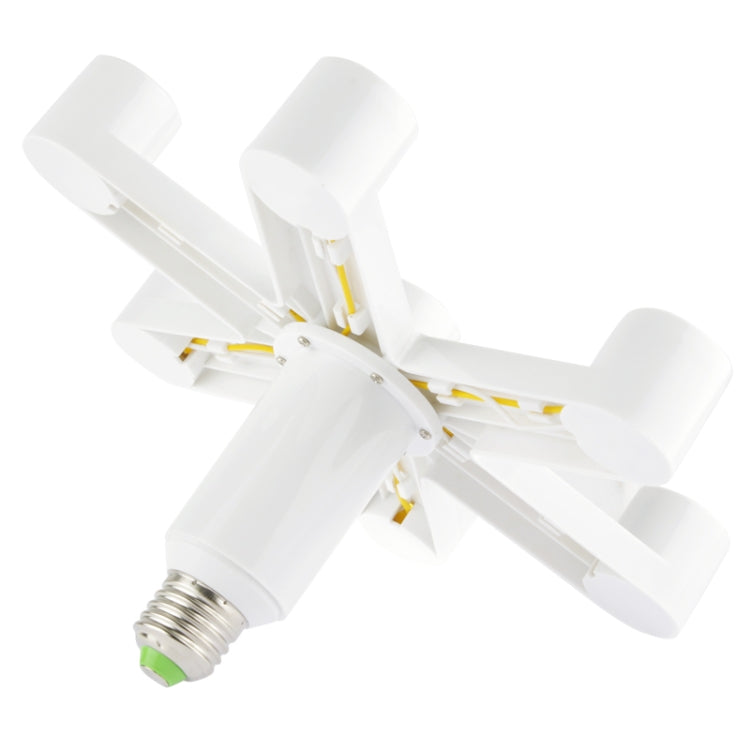 Lamp Holder Converter E27 1 Turn 7 (E27) Lamp Holder Bulb Adapter Converter(White)