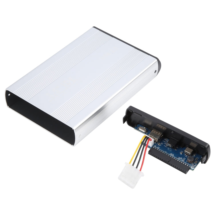 3.5 Inch IDE HDD External Enclosure Aluminium USB Case