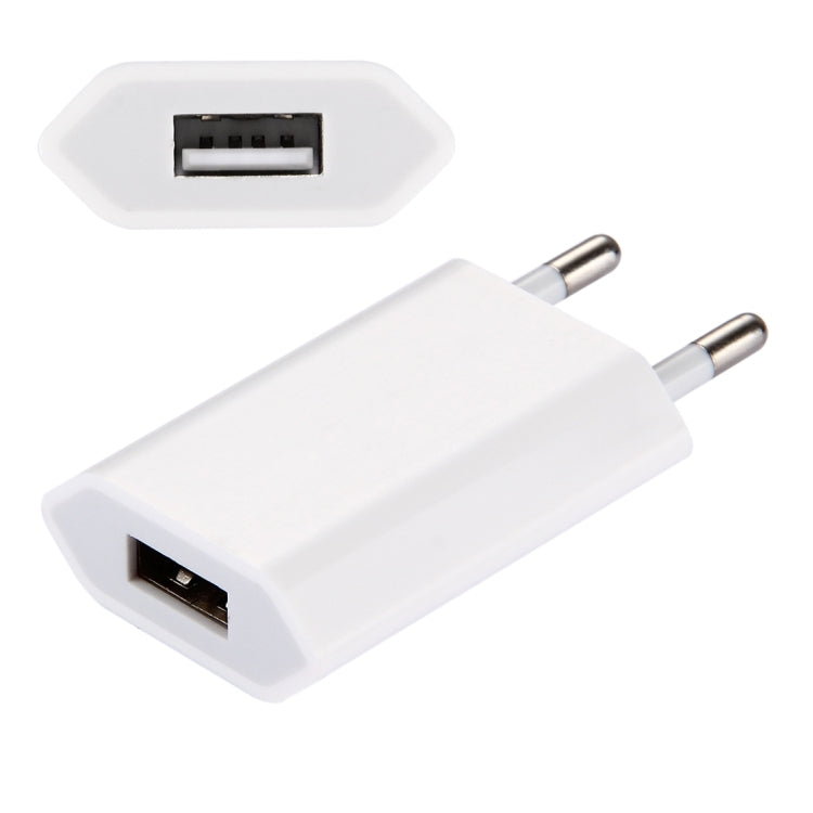 5V / 1A Single USB Port Charger Travel Charger, EU Plug, US Plug White, EU Plug Blue, EU Plug Black, EU Plug Magenta, EU Plug Dark Blue, EU Plug (Green), EU Plug Orange, EU Plug White