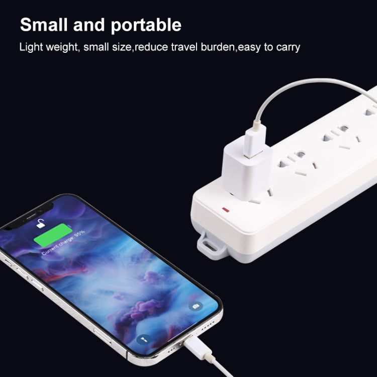 A2165 5V 1A Single USB Interface Mini Travel Charger, US Plug, AU Plug, EU Plug, US Plug