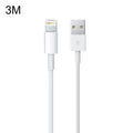 USB to 8 Pin Synchronous Data Charging Cable, Cable Length: 1m, 1m, 3m