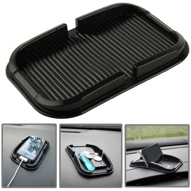 Car Dashboard Anti-skid Magic Sticky Silicone Gel Pad / Holder , For iPhone, Galaxy, Sony, Lenovo, HTC, Huawei, and other Smartphones(Black)