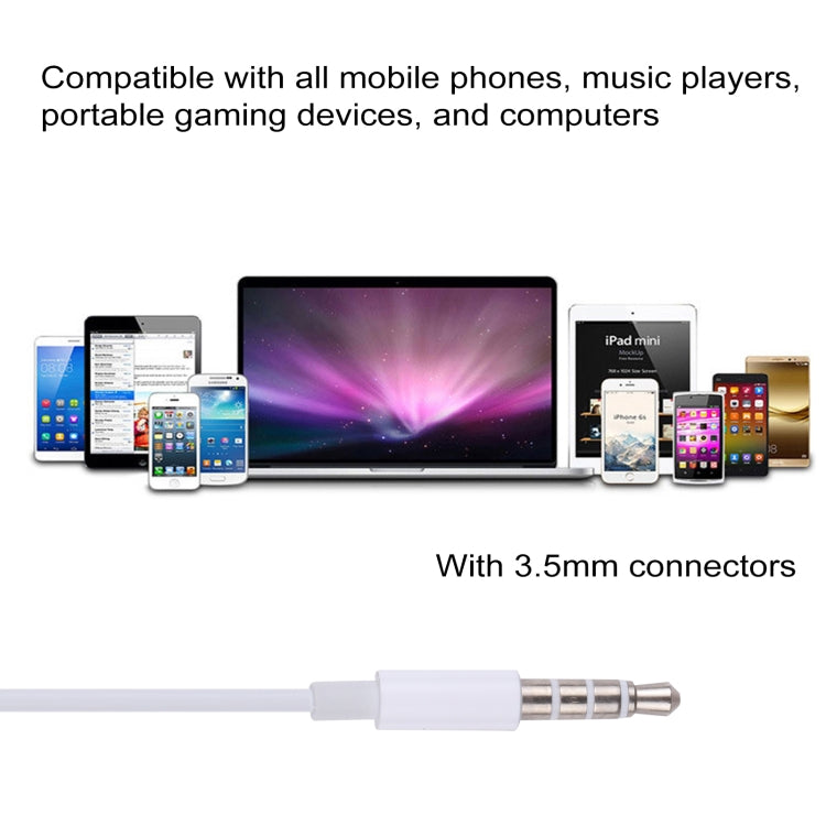 EarPods Wired Headphones Earbuds with Wired Control & Mic, White, Transparent, Rose Gold, Purple, Red, Blue, Black, Green, Orange, Gold, Magenta