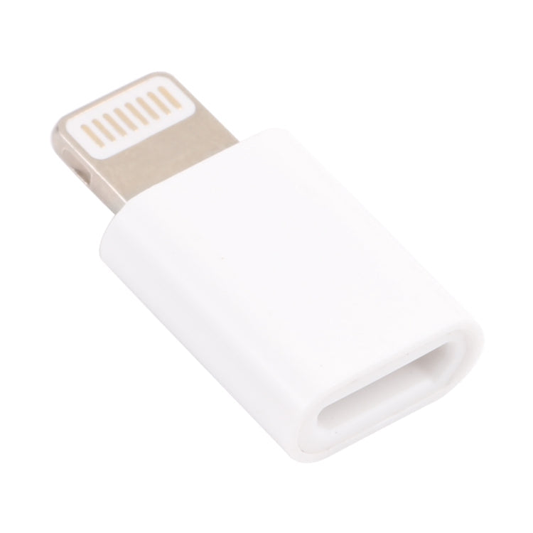 Micro USB Female to 8 Pin Male Mini Adapter(White)