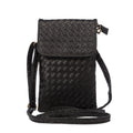 Woven Texture Universal Vertical Style Universal PU Leather Carrying Bag for iPhone 6s Plus / 6 Plus, Galaxy Note 5 & Note 4 & Note 3 / A8 / S6 edge / S6 edge+, Huawei P8 / P7 / Honor 6 Plus