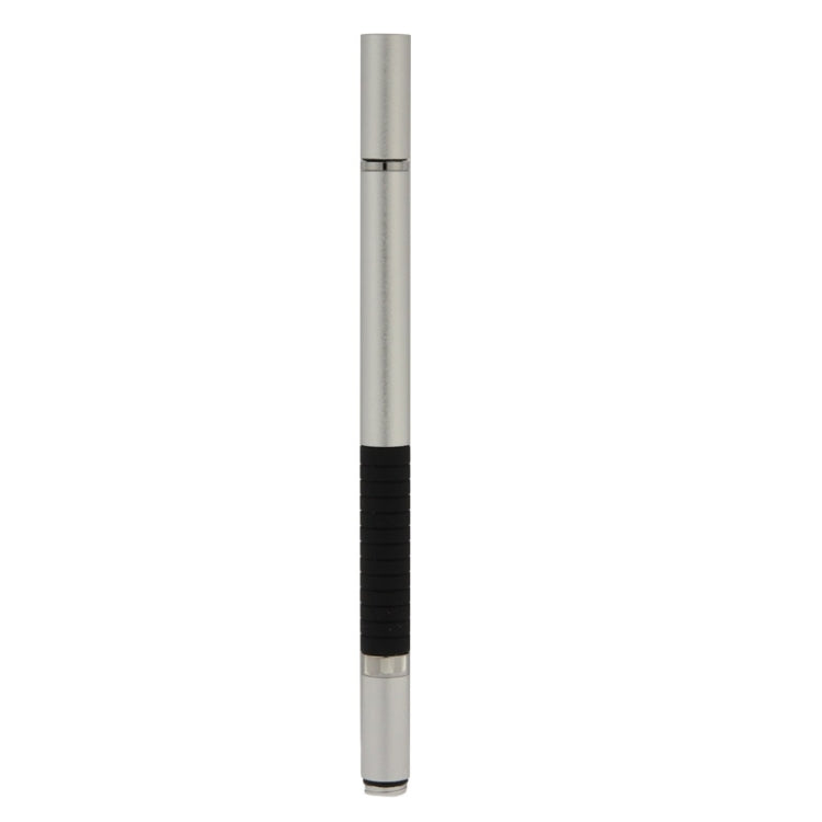 2 in 1 Stylus Touch Pen + Ball Pen for iPhone 6 & 6 Plus / 5 & 5S & 5C, iPad Air 2 / iPad mini 1 / 2 / 3 / New iPad (iPad 3) / iPad and All Capacitive Touch Screen(Silver)