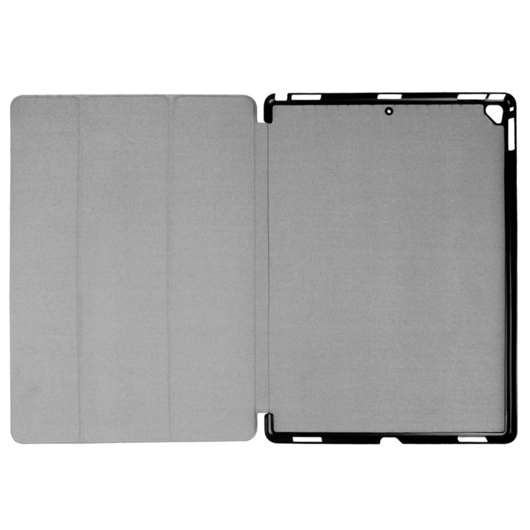 Custer Texture Horizontal Flip Smart Leather Case with 3-folding Holder  & Sleep / Wake-up Function for iPad ro 12.9 inch 2017 / 2015, For iPad Pro 12.9 inch