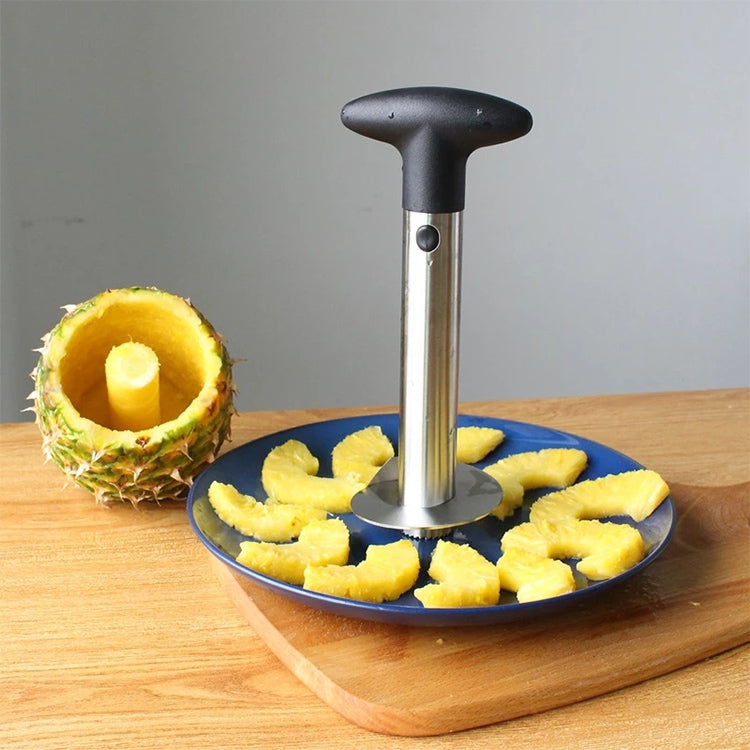 Pineapple Corer Slicer, Pineapple Corer Slicer  (Silver)