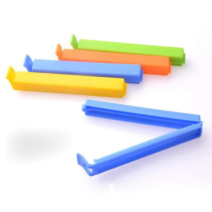6pcs Food Storage Bag Sealing Clips Sealer Food Clip, 6 PCS