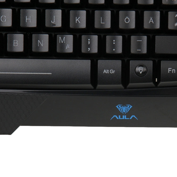 Aula Killing Soul Behead Series USB Keyboard & 7D Mouse Combo, German Layout, Backlight