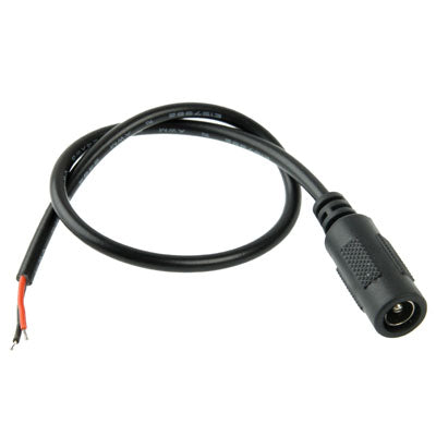 5.5 x 2.1mm DC Female Power Cable for Laptop Adapter, Length: 30cm, 5.5 x 2.1mm (Length: 30cm)