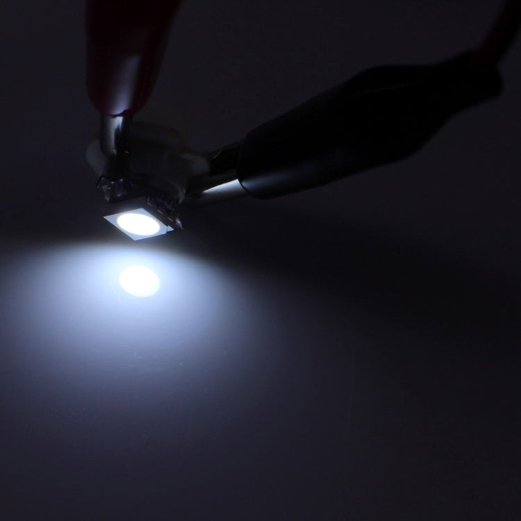 2 PCS B8.4 0.2W 12LM 1 LED SMD 5050 LED Instrument Light Bulb Dashboard Light for Vehicles, DC 12V