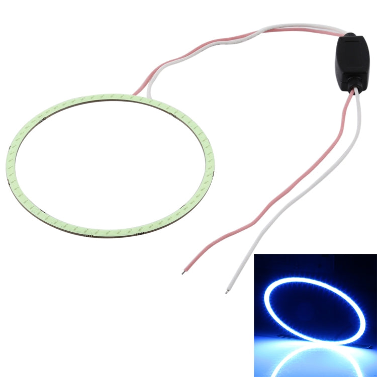 90mm 5W 180LM Angel Eyes Circles Car Headlight COB LED Lights for Vehicles, DC 12-24V, 90mm Blue Light, 90mm  White Light, 90mm Pink Light, 90mm Green Light, 90mm Red Light