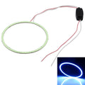 90mm 5W 180LM Angel Eyes Circles Car Headlight COB LED Lights for Vehicles, DC 12-24V, 90mm Blue Light, 90mm  White Light, 90mm Pink Light, 90mm Green Light, 90mm Red Light