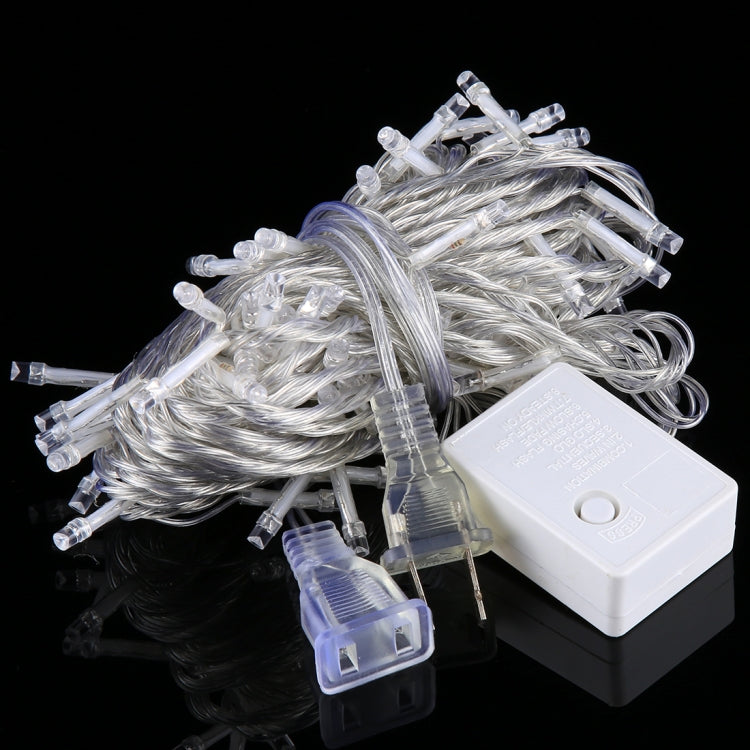 100 LEDs with End Joint & 8 Display Modes Controller for Christmas Party, AC 110V, US Plug, 100 LEDs AC 110V(Colorful Light), 100 LEDs AC 110V(White Light), 100 LEDs AC 110V(Red Light), 100 LEDs AC 110V(White Light+Blue Light)                          ...