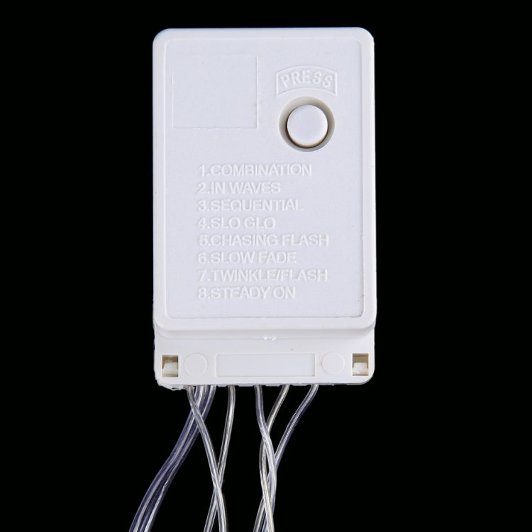 100 LEDs with End Joint & 8 Display Modes Controller for Christmas Party, AC 110V, US Plug, 100 LEDs AC 110V(Colorful Light), 100 LEDs AC 110V(White Light), 100 LEDs AC 110V(Red Light), 100 LEDs AC 110V(White Light+Blue Light)                          ...