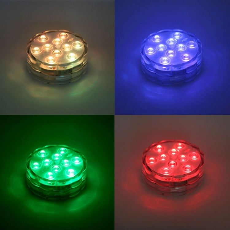 Colorful Remote Control Decoration Diving Lamp, 10-LED with Remote Control(White)