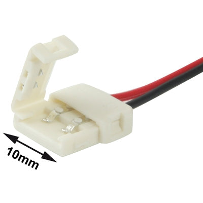 5pcs 10mm PCB FPC Connector Adapter for SMD 5050 LED Stripe Light, Length: 16cm