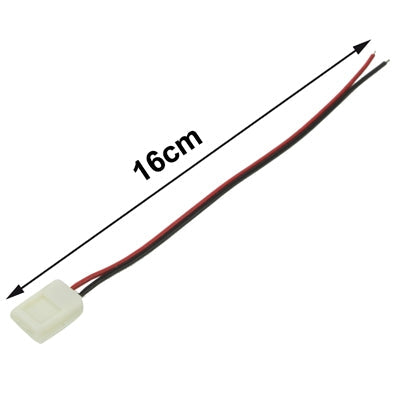 5pcs 10mm PCB FPC Connector Adapter for SMD 5050 LED Stripe Light, Length: 16cm