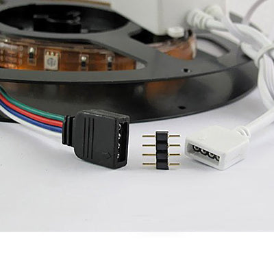 4 Pin Male Connector for RGB LED SMD Strip Light (100pcs in one packaging, the price is for 100pcs)