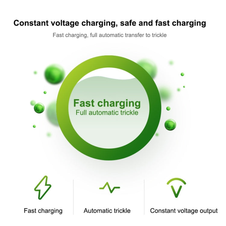 TR-006 Multi-function Battery Charger for 16340 / 18650 / 25500 / 26650 / 26700(Black)