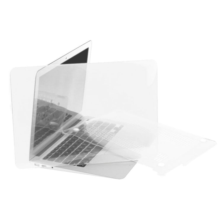 ENKAY for Macbook Air 13.3 inch (US Version) / A1369 / A1466 Hat-Prince 3 in 1 Crystal Hard Shell Plastic Protective Case with Keyboard Guard & Port Dust Plug