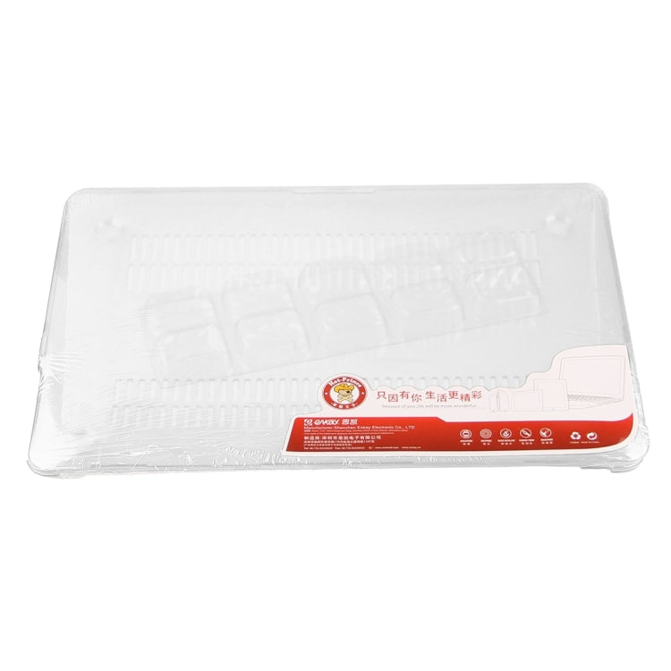 ENKAY for Macbook Air 13.3 inch (US Version) / A1369 / A1466 Hat-Prince 3 in 1 Crystal Hard Shell Plastic Protective Case with Keyboard Guard & Port Dust Plug