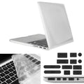 ENKAY for Macbook Pro Retina 13.3 inch (US Version) / A1425 / A1502 Hat-Prince 3 in 1 Crystal Hard Shell Plastic Protective Case with Keyboard Guard & Port Dust Plug