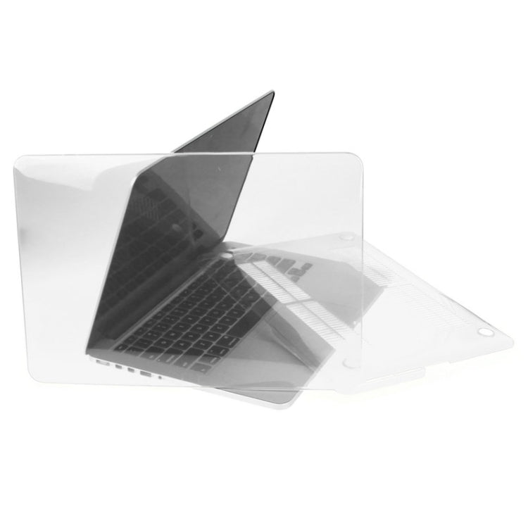 ENKAY for Macbook Pro Retina 13.3 inch (US Version) / A1425 / A1502 Hat-Prince 3 in 1 Crystal Hard Shell Plastic Protective Case with Keyboard Guard & Port Dust Plug