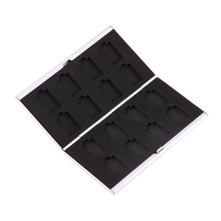 16 in 1 Memory Card Protective Case Box for 16 TF Cards, 8 TF + 8 TF Silver, 8 TF + 8 TF Black, 8 TF + 8 TF Pink