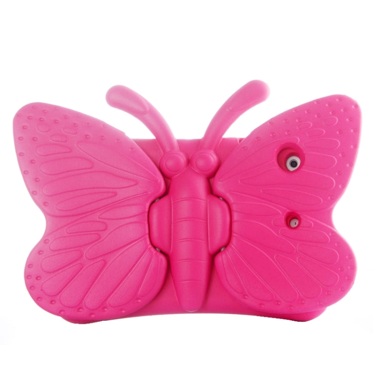 Butterfly EVA Protective Case with Holder for iPad mini 3 / 2 / 1(Magenta)