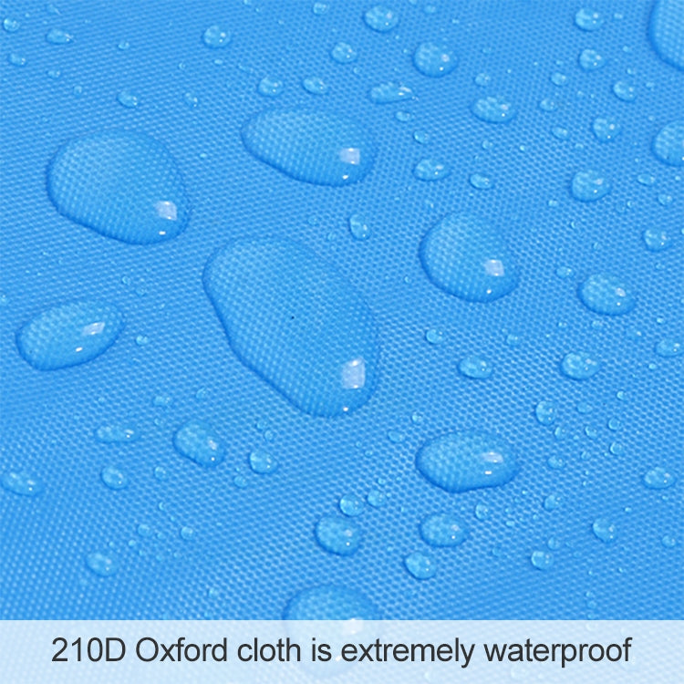 Waterproof Oxford Cloth 420D Oxford Material Camping Picnic Beach Tent Roof Tarp (Size: 215x215cm)(Blue)
