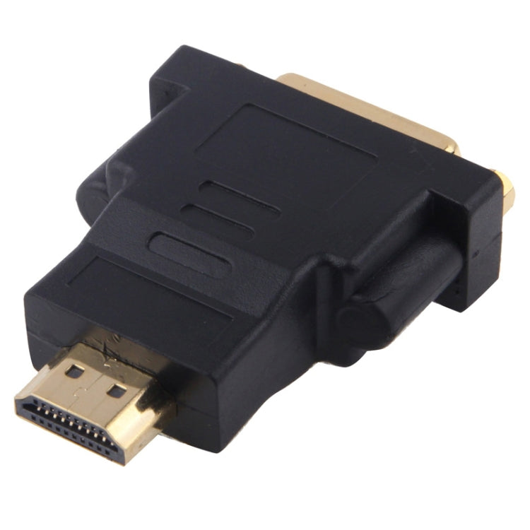 Gold Plated HDMI 19 Pin Male to DVI Female Adapter(Black)