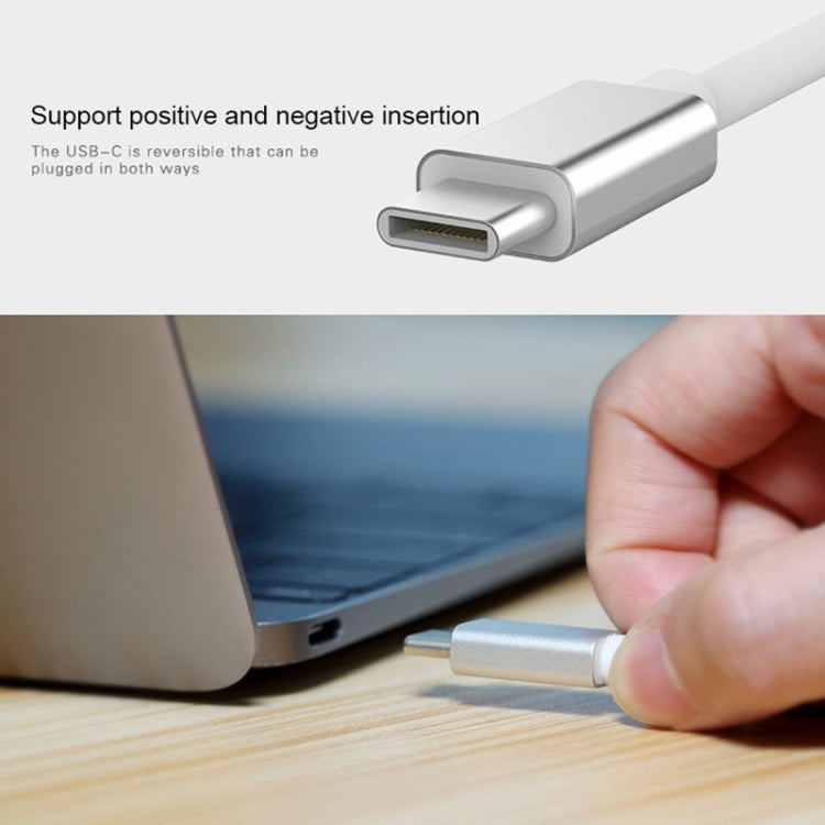 10cm USB-C / Type-C 3.1 to HDMI Adapter Cable, For Galaxy S8 & S8  / LG G6 / Huawei P10 & P10 Plus / Xiaomi Mi6 & Max 2 and other Smartphones(Gold)