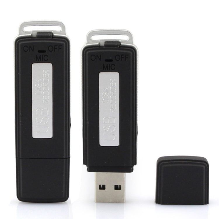 USB Voice Recorder + 8GB USB Flash Disk(Black)