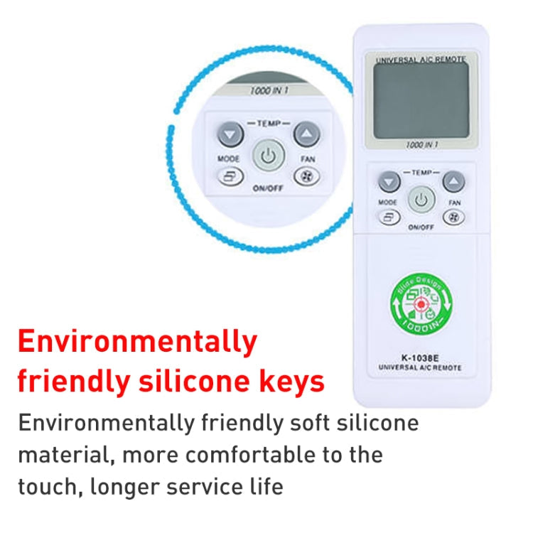 Chunghop Universal A/C Remote Control (K-1038E), K-1038E
