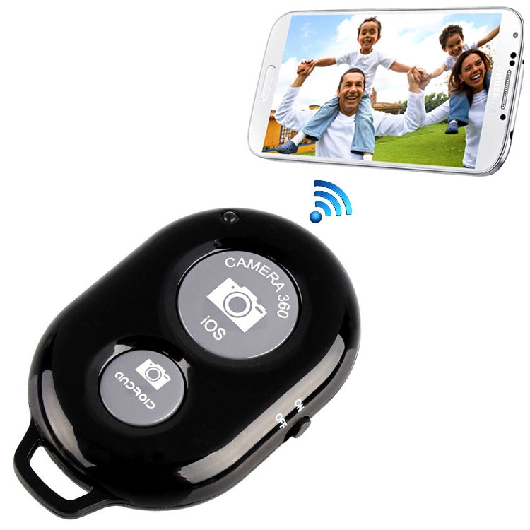 BRCMCOM Chip Universal Bluetooth 3.0 Remote Shutter Camera Control Self-timer(Black)