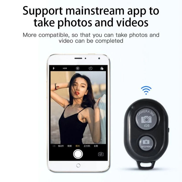 BRCMCOM Chip Universal Bluetooth 3.0 Remote Shutter Camera Control Self-timer(Black)
