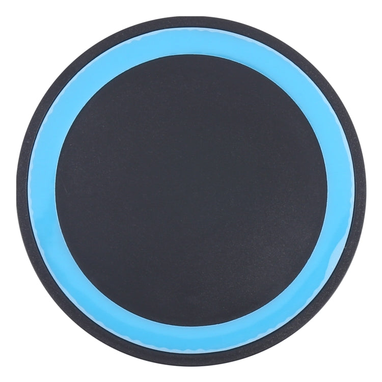 Universal Standard Round Wireless Charging Pad (Black + Blue)