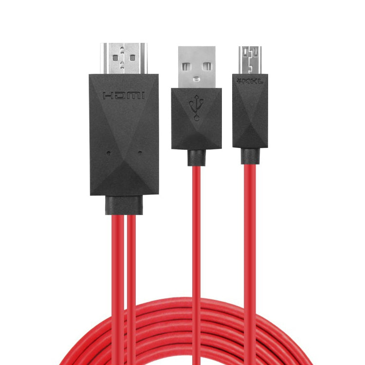 2m Full HD 1080P Micro USB MHL  USB Connector to HDMI Adapter HDTV Adapter Converter Cable